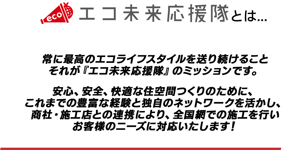 エコ未来応援隊とは・・・