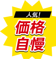 人気！価格自慢